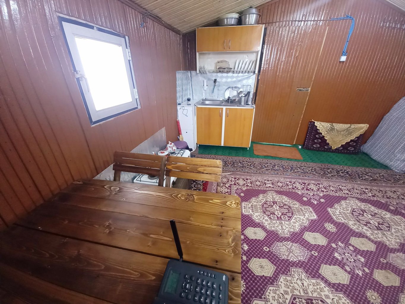 کلبه فلت چوبی ییلاق اولسبنگاه شنبه راه