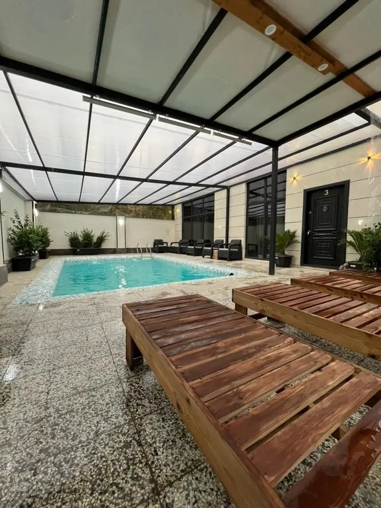 ویلا دوخوابه استخردار آبگرم موناکو