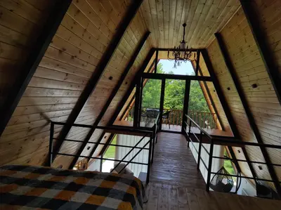 کلبه دوخوابه سوئیسی آرامش اسالم