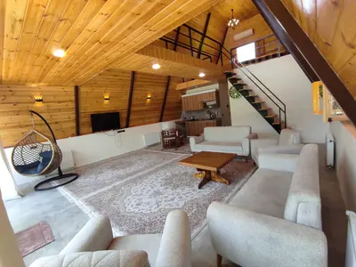 کلبه دوخوابه سوئیسی آرامش اسالم