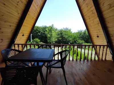 کلبه دوخوابه سوئیسی آرامش اسالم