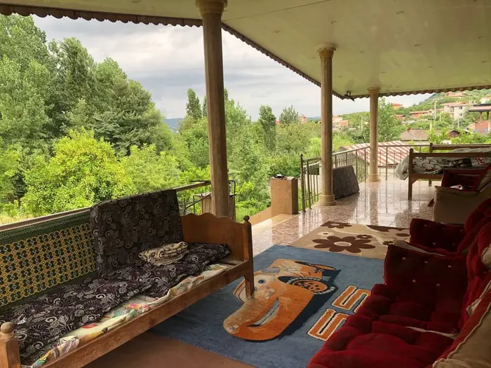 ویلا دوخوابه جنگلی ماهسون - تراس