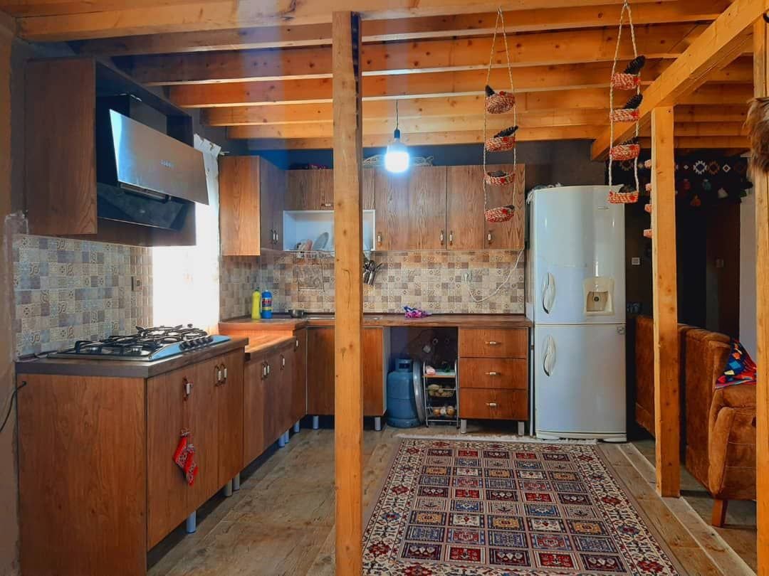 دوخوابه کاهگلی شانه