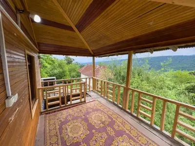 کلبه یک خوابه باغ آلوچه 1