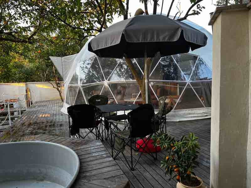 کلبه فلت جكوزى دار ژئودزيک