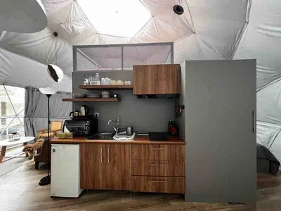 کلبه فلت جكوزى دار ژئودزيک