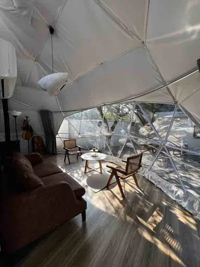 کلبه فلت جكوزى دار ژئودزيک