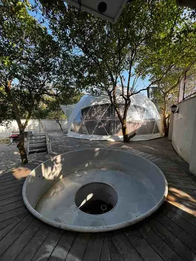 کلبه فلت جكوزى دار ژئودزيک