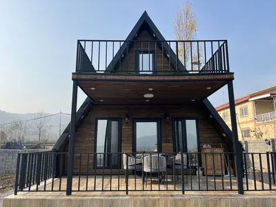 کلبه یک خوابه سوئیسی سراوان