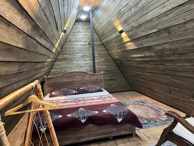 کلبه یک خوابه سوئیسی سراوان