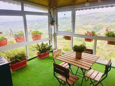 کلبه دوخوابه شمعدونی 3