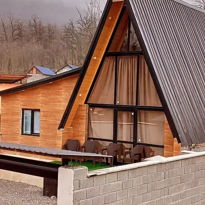 کلبه یک خوابه استخردار آبگرم جنگلی نیهان