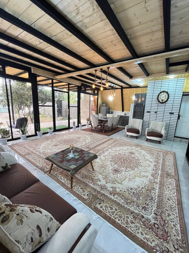 کلبه سه خوابه سوئیسی تریپلکس آرشیدا - پذیرایی