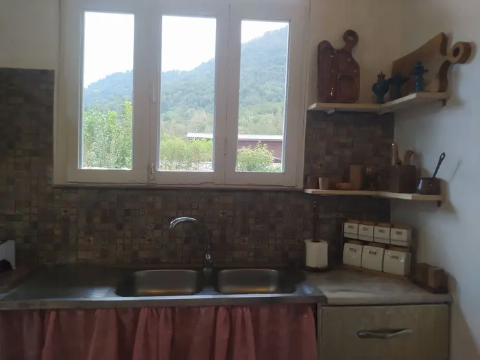 ویلا یک خوابه جنگلی لمس چشمه - آشپزخانه