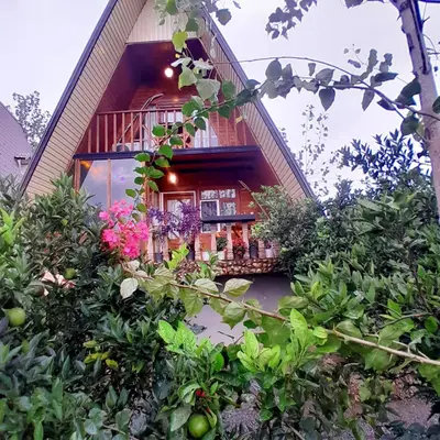 کلبه یک خوابه چوبی جکوزی دار زال