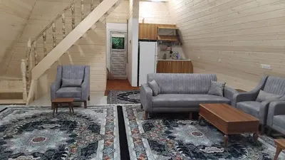 کلبه سه خوابه سوئیسی جنگل