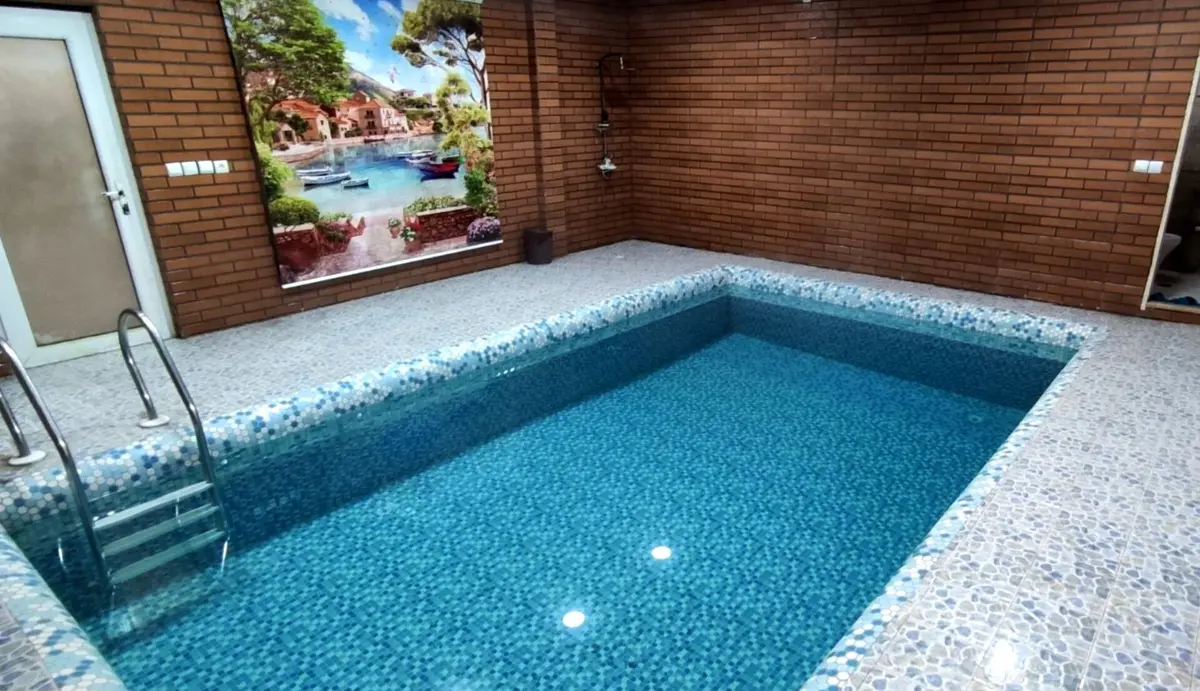 ویلا دوخوابه استخردار آبگرم دوبلکس باوقار