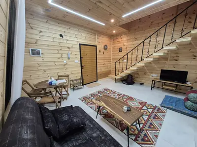 کلبه یک خوابه سوئیسی جکوزی دار نیک