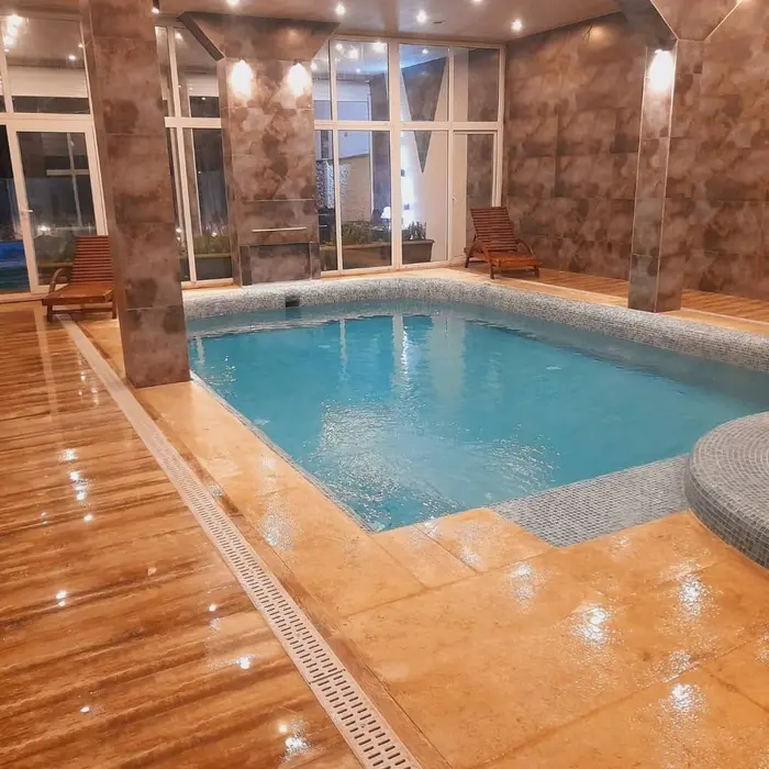 ویلا سه خوابه استخردار آبگرم ییلاقی گلستان