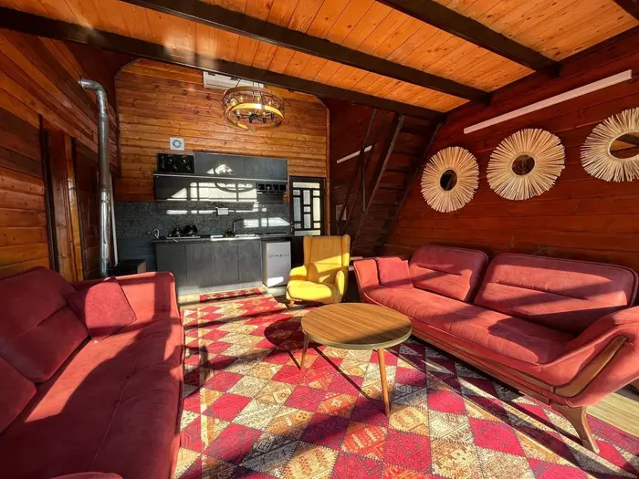 کلبه دوخوابه جکوزی دار ماهور ۲