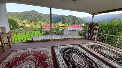 ویلا دوخوابه سرسبز قلعه رودخان ۱