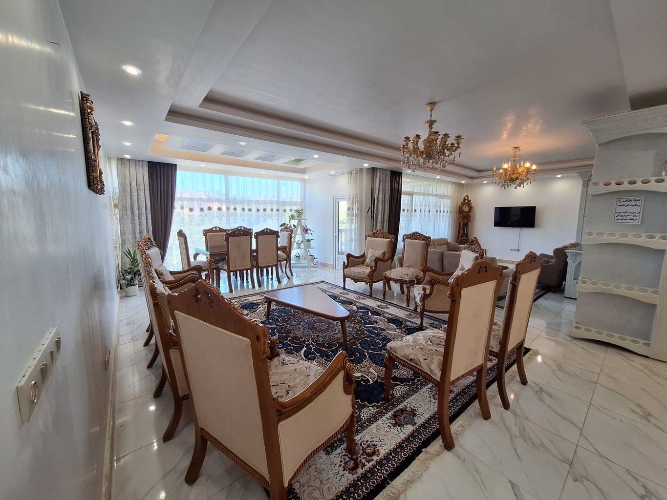 آپارتمان سه خوابه کوهستانی شاندیز