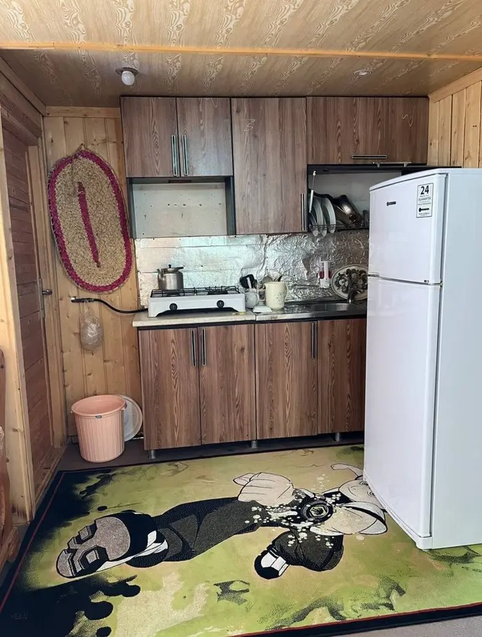 کلبه دوخوابه چوبی عابدی