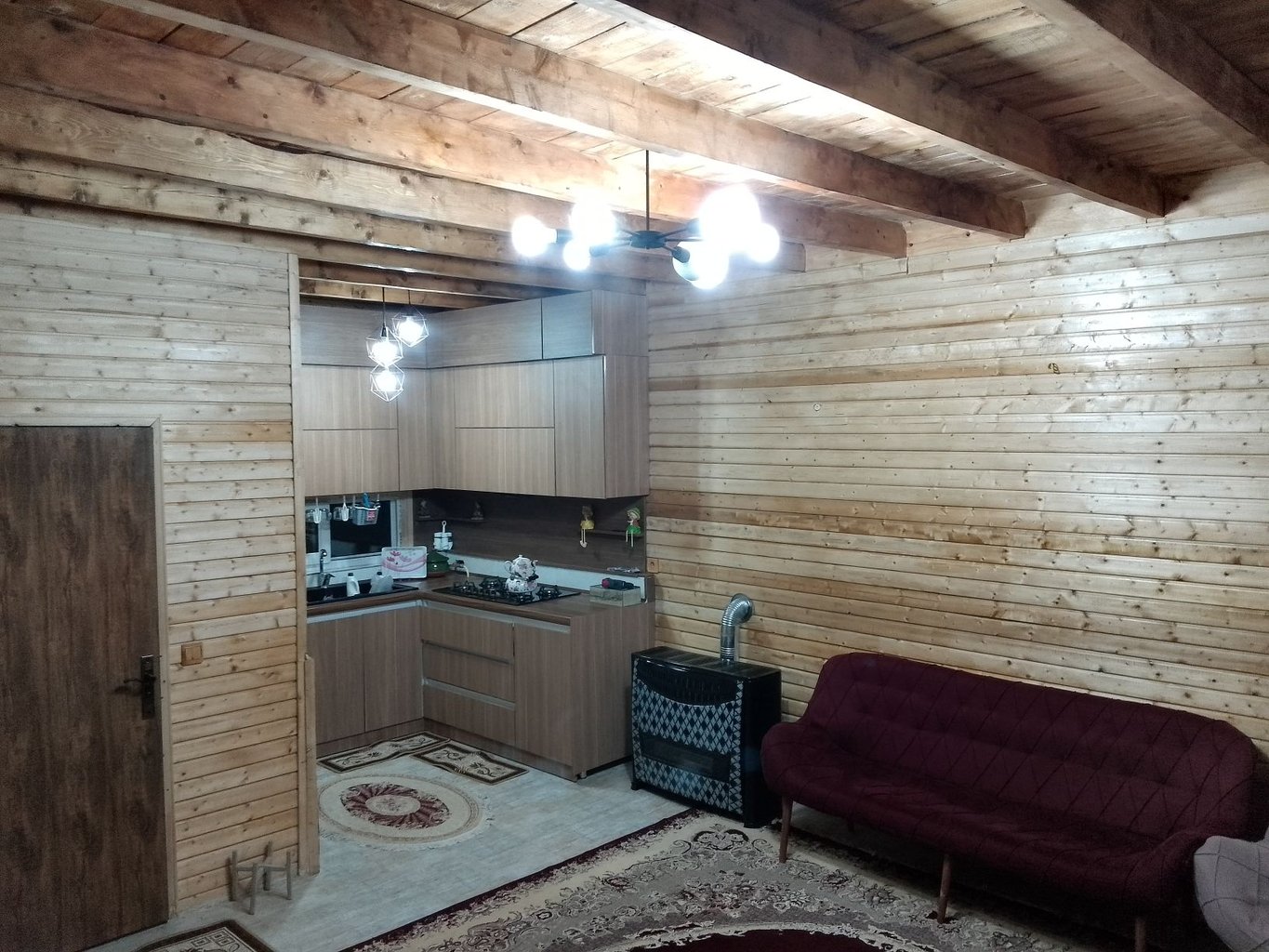 یک خوابه چوبی دوبلکس میلاد