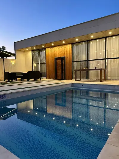 ویلا دوخوابه استخردار آبگرم آرزوها