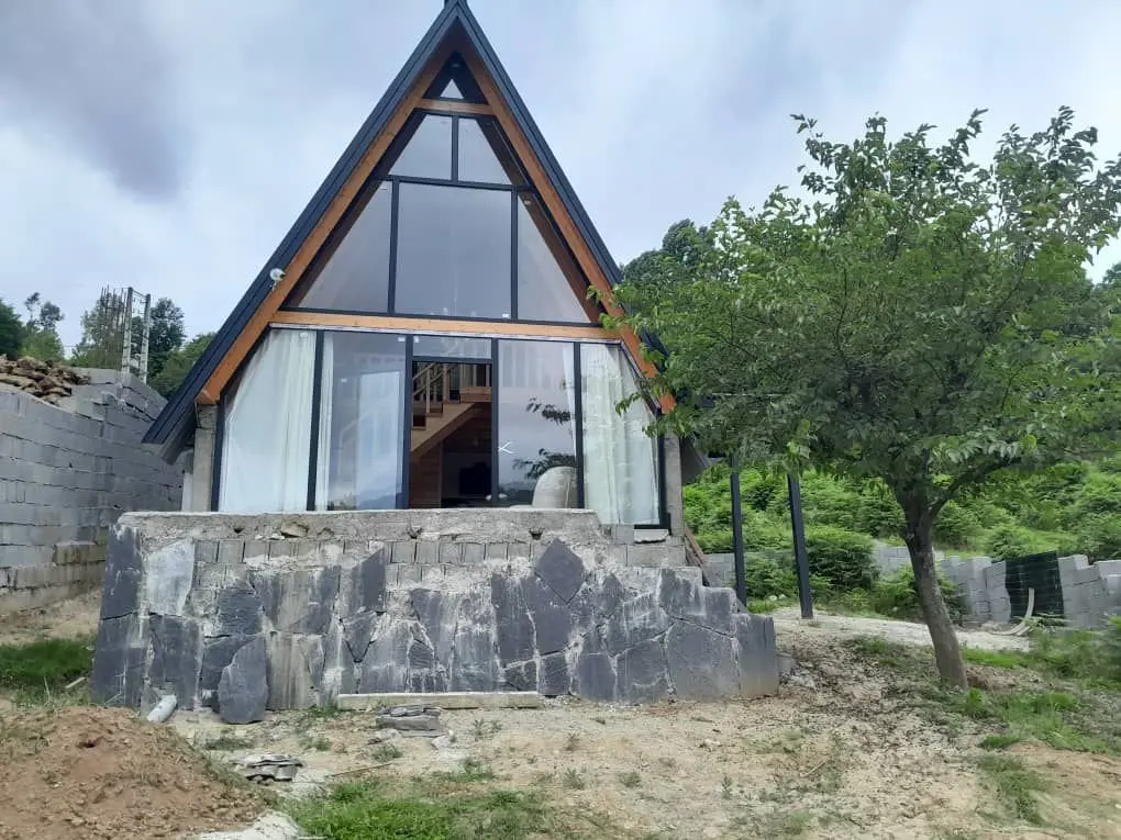 کلبه یک خوابه سوئیسی جنگلی هالیدی