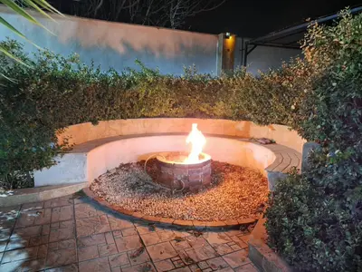 ویلا دوخوابه استخردار آبگرم باغ کهن