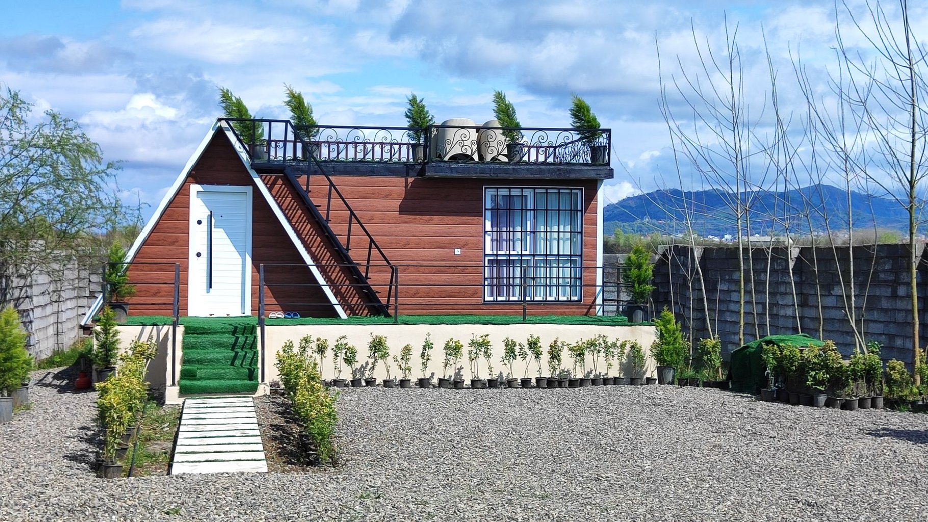 کلبه یک خوابه سوئدی رچ