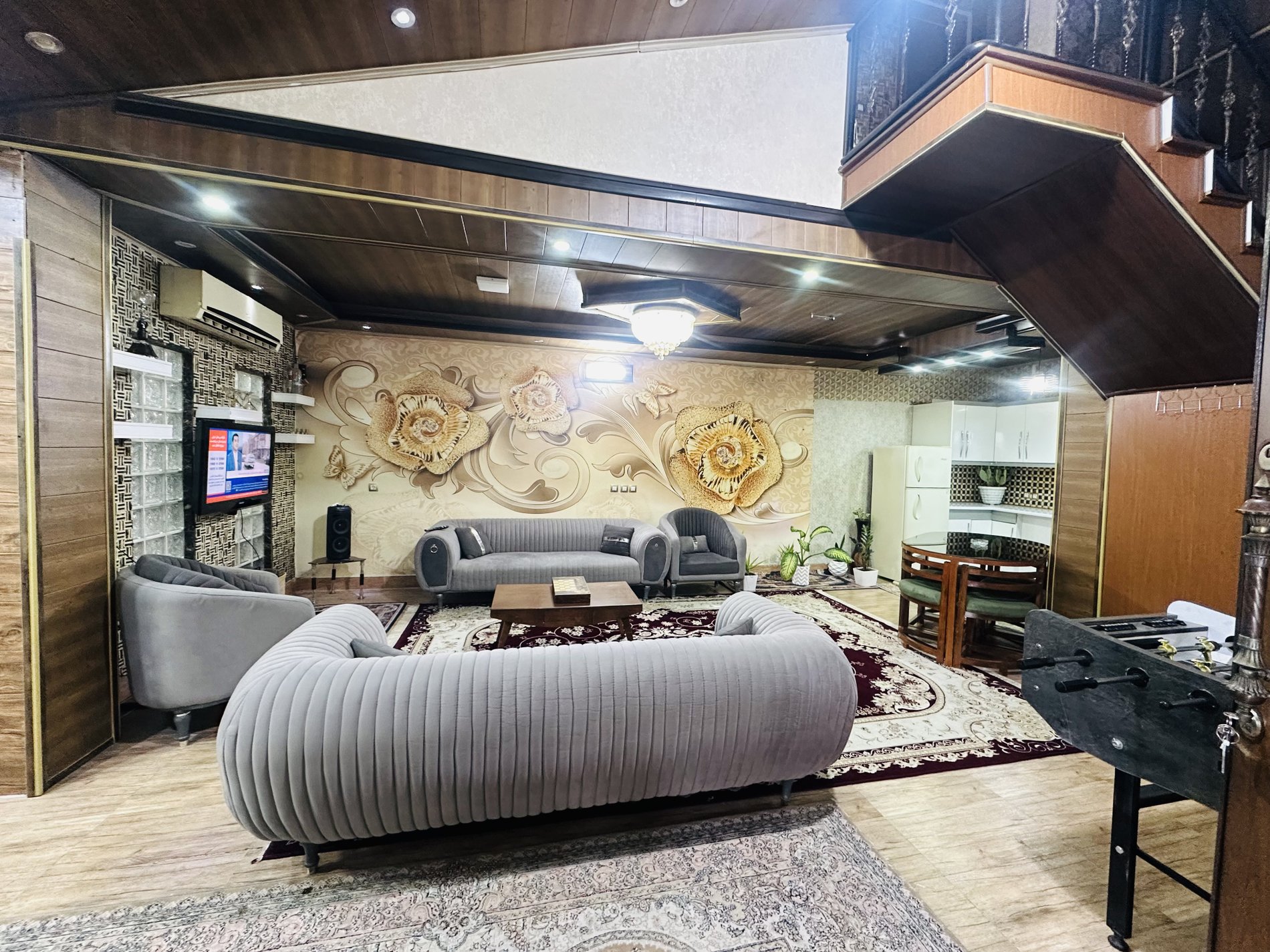 ویلا سه خوابه استخردار آبگرم باران ۲