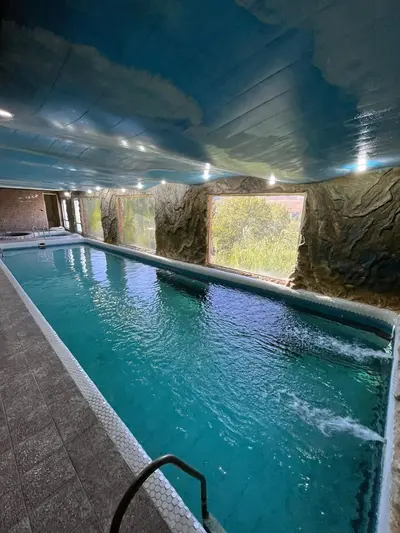 ویلا هفت خوابه استخردار آبگرم کاخ اغشت