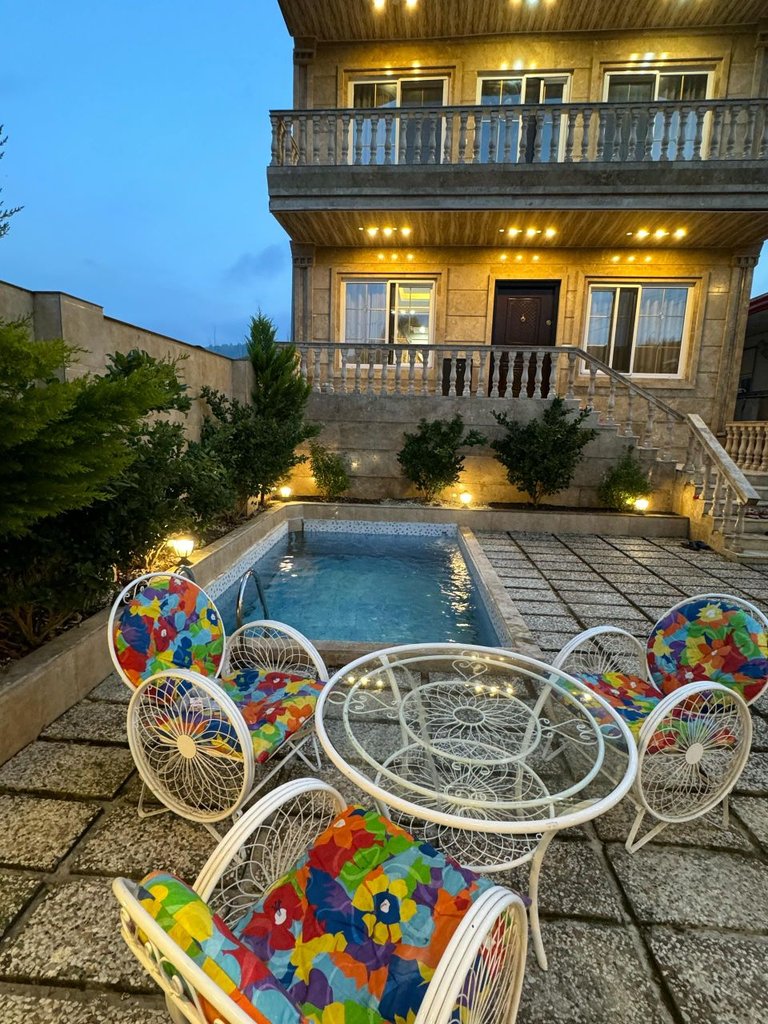 ویلا سه خوابه استخردار آبگرم نیلا