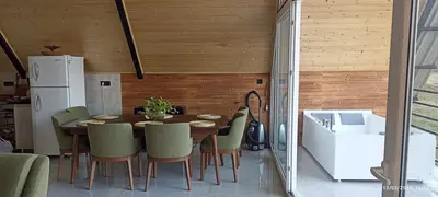 کلبه دوخوابه جکوزی دار جنگلی کاریزما