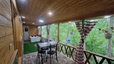 کلبه یک خوابه جنگلی اوبن