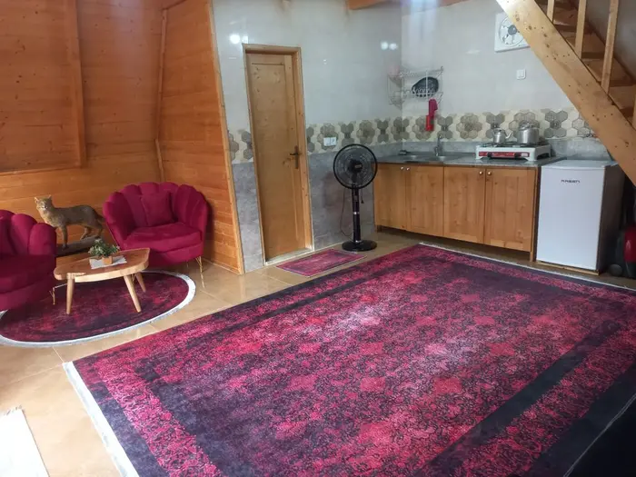 کلبه یک خوابه سوئیسی جکوزی دار ویشار 1