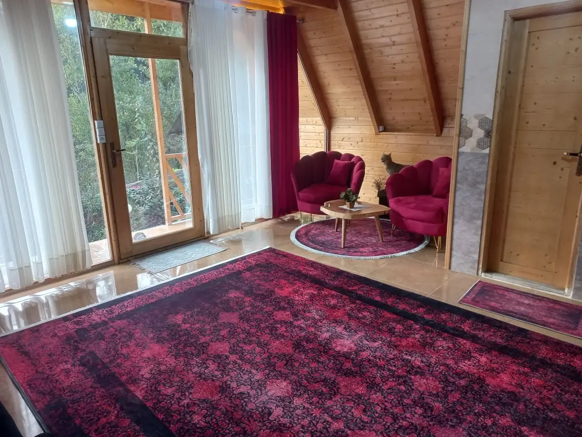 کلبه یک خوابه سوئیسی جکوزی دار ویشار 1