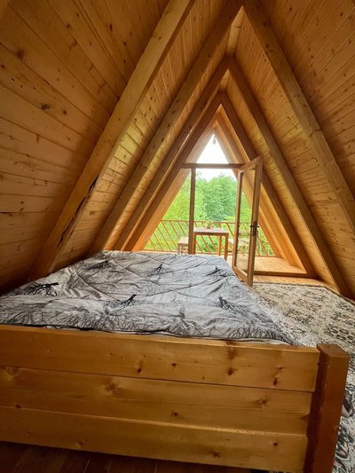 کلبه یک خوابه سوئیسی جکوزی دار ویشار 1