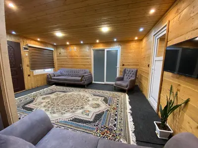 کلبه دوخوابه جکوزی دار اسب ریسه