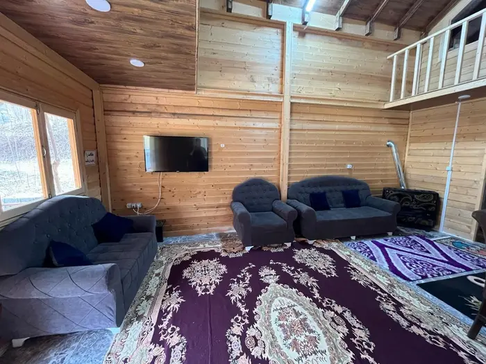 کلبه دوخوابه جنگلی دیگاه