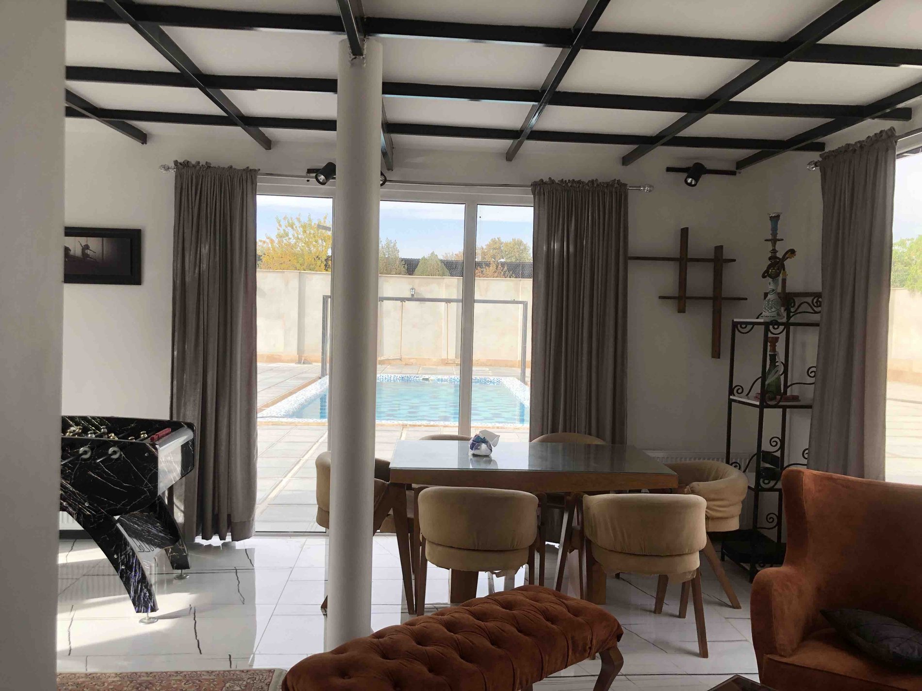 یک خوابه استخردار آبگرم ارکیده