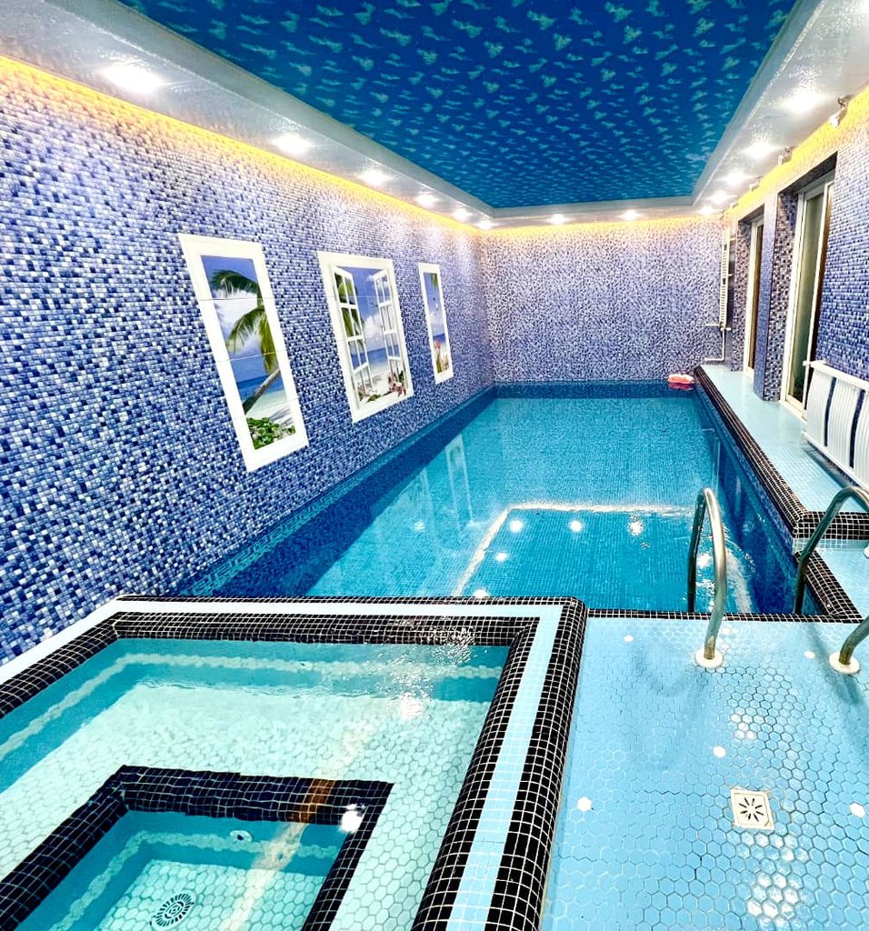 ویلا سه خوابه ساحلی استخردار آبگرم آرش