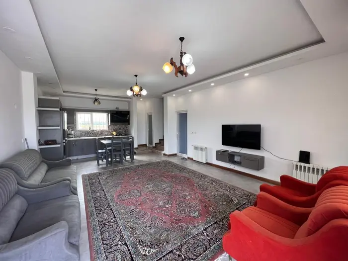 ویلا دوخوابه دوبلکس استخردار آبگرم بهار 1 - سالن ویلا