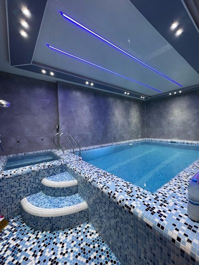 ویلا دوخوابه استخردار آبگرم جنگلی گرین لند