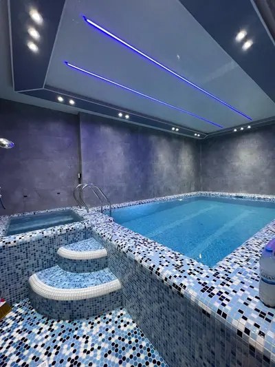 ویلا دوخوابه استخردار آبگرم جنگلی گرین لند