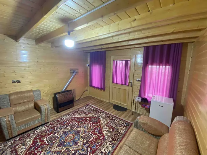 کلبه فلت چوبی دوبلکس آرامش