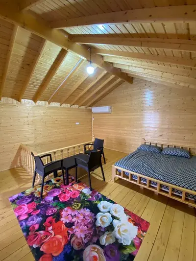 کلبه فلت چوبی دوبلکس آرامش