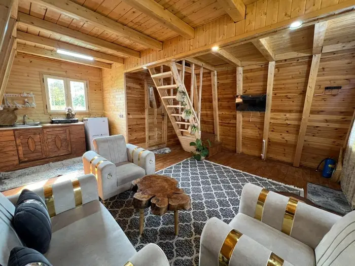 کلبه فلت جکوزی دار جنگلی احمدی